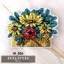 Магніт Літній привіт М_006 Кольорова вишивка хрестом | Набір - Салон рукоділля