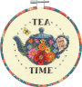 Tea Time Час чаю 72-76321 DIMENSIONS вишивка | Купити - Салон рукоділля