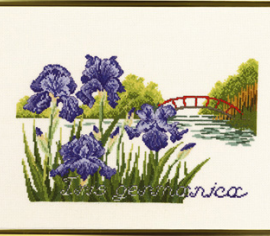 Bridge and flowers 12-303 Eva Rosenstand