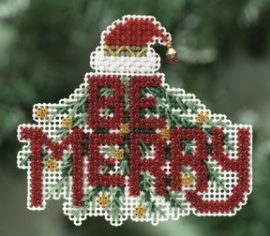 Be Merry//Будьте веселі MH180305 Mill Hill вишивка хрестиком | Набір | Купити - Салон рукоділля Давайте створимо шедевр разом!