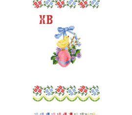 Великодній рушник ТР507пн2135i Барвиста Вишиванка - Салон Рукоділля