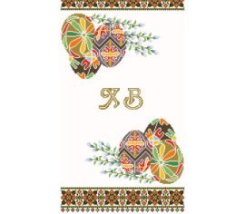 Великодній рушник ТР240пн3360i Барвиста Вишиванка - Салон Рукоділля