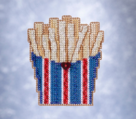 French Fries//Картофель фри MH182115 Mill Hill вышивка крестом  | Набор | Купить - Салон рукоделия — Давайте создадим шедевр вместе!