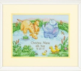 Little Pond Birth Record 70-73697 DIMENSIONS - Набір для вишивання хрестиком | Салон рукоділля