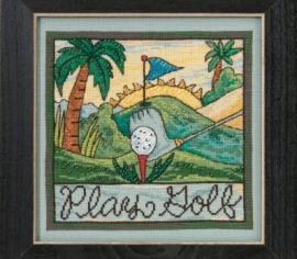 Play Golf//Играй гольф ST305101  Mill Hill вышивка крестом  | Набор | Купить - Салон рукоделия — Давайте создадим шедевр вместе!