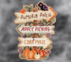 Fall Fun//Осеннее веселье MH182125 Mill Hill вышивка крестом  | Набор | Купить - Салон рукоделия — Давайте создадим шедевр вместе!