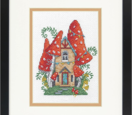 Forest House (Лісовий будинок) 70-65227 DIMENSIONS - Набір для вишивання хрестиком | Салон рукоділля