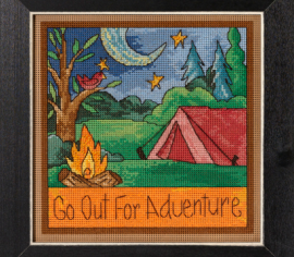 Out For Adventure//Назустріч пригодам ST152214 Mill Hill вишивка хрестиком | Набір | Купити - Салон рукоділля Давайте створимо шедевр разом!