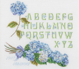 Hydrangea/Алфавіт гортензії T2088 Thea Gouverneur - Салон рукоділля