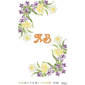 Великодній рушник ТР499дн3252i Барвиста Вишиванка - Салон Рукоділля