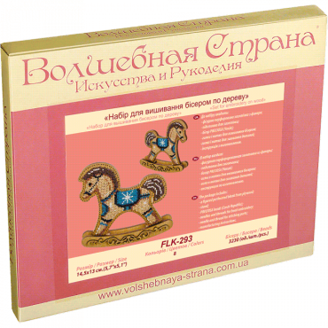 FLK-293 вышивка бисером по дереву Волшебная страна - Салон рукоделия