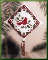 Holiday Cardinal//Праздничный кардинал MHTD20 Mill Hill вышивка крестом  | Набор | Купить - Салон рукоделия — Давайте создадим шедевр вместе!