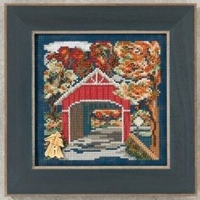 Covered Bridge//Крытый мост MH142201  Mill Hill 