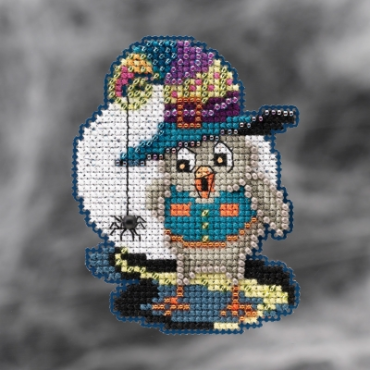 Halloween Owl//Сова Хэллоуину MH182126 Mill Hill вышивка крестом  | Набор | Купить - Салон рукоделия — Давайте создадим шедевр вместе!