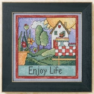 Enjoy Life//Наслаждайся жизнью ST151102 Mill Hill вышивка крестом  | Набор | Купить - Салон рукоделия — Давайте создадим шедевр вместе!