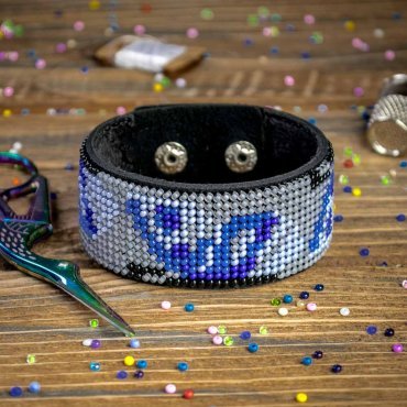 Браслет FLBB-049 Wonderland Crafts вишивка бісером | Набір - Салон рукоділля