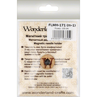 FLMH-171(M-1) Тримач для голок і схем на канву Wonderland Crafts | Купити - Салон рукоділля