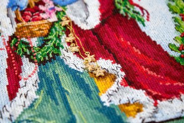 Веселый Святой Ник L8005 LETISTITCH