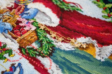 Веселый Святой Ник L8005 LETISTITCH