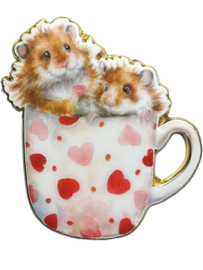 Магнітний тримач для голок і схем "Hammy Anniversary" XA28 Bothy Threads — купити | Салон рукоділля