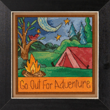 Out For Adventure//Назустріч пригодам ST152214 Mill Hill вишивка хрестиком | Набір | Купити - Салон рукоділля Давайте створимо шедевр разом!