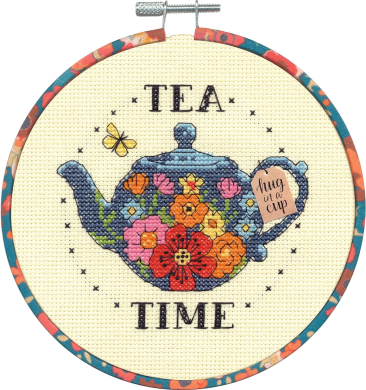 Tea Time Час чаю 72-76321 DIMENSIONS вишивка | Купити - Салон рукоділля