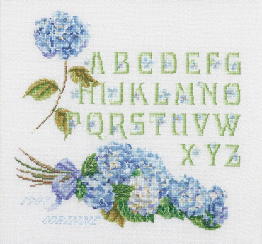 Hydrangea/Алфавіт гортензії T2088 Thea Gouverneur - Салон рукоділля