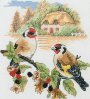 Осінній щигол Autumn Goldfinch PCE0506 Anchor вишивка хрестом - Салон рукоділля