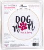 «Dog Mom Hoop (П’яльця «Мама песика») 72-76289 DIMENSIONS - Набір для вишивання хрестиком | Салон рукоділля