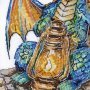 Вогняне Серце AH348 Абрис Арт - Набір для вишивки хрестиком | Салон рукоділля