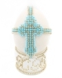 Хрестик  для великодніх яєць N-078 GOLDEN KEY вишивка бісером - Салон рукоділля