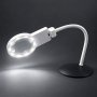 Лупа настільна TH-7028 з LED-підсвічуванням | Салон рукоділля
