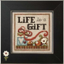 November 2014 Pattern of the Month Life is a Gift PM801 Stoney Creek схема | Схема - Салон рукоділля