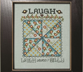 Quilted With Love - Laugh QLS010 Stoney Creek схема | Схема - Салон рукоділля