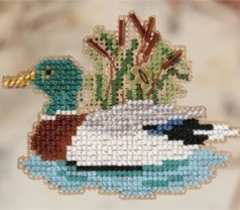 Mallard//Кряква MH180206 Mill Hill вышивка крестом  | Набор | Купить - Салон рукоделия — Давайте создадим шедевр вместе!
