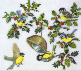 Birds & holly 12-451 Eva Rosenstand
