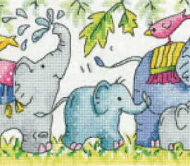 Слоны на параде//Elephants on Parade H1569 Heritage Crafts - Салон рукоделия 