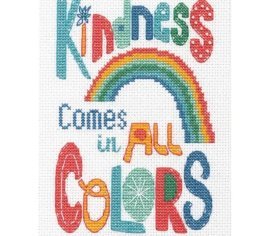 Kindness Colors / Барви доброти 70-65216 DIMENSIONS - Набір для вишивання хрестиком | Салон рукоділля