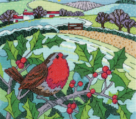 Зимний пейзаж//Winter Landscape H1588 Heritage Crafts - Салон рукоделия 