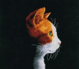 Kitten II  Кошеня II PN-0154999 Vervaco вишивка хрестом | набір | Купити - Салон рукоділля - Давайте створимо шедевр разом! 