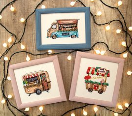 Happy Holidays L 8001 LETISTITCH вышивка крестом | Набор | Купить -  Салон рукоделия — Давайте создадим шедевр вместе!