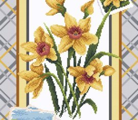 Чудные нарциссы МС-035 BrilliArt МП Студия - Салон рукоделия
