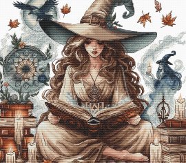The Witche's Autumn P042 AVA - Набір для вишивки хрестиком - купити в Україні | Салон рукоділля