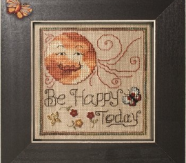 March 2013 Pattern of the Month Be Happy Today PM406 Stoney Creek схема | Схема - Салон рукоділля