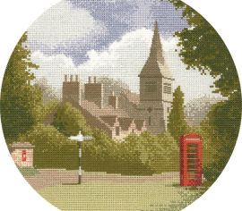 Зеленая деревня//Village Green H342 Heritage Crafts - Салон рукоделия 