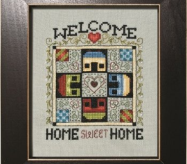 Quilted With Love - Welcome QLS007 Stoney Creek схема | Схема - Салон рукоділля