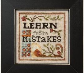 February 2015 Pattern of the Month Learn From Mistakes PM804 Stoney Creek схема | Схема - Салон рукоділля