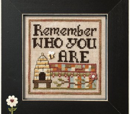 March 2015 Pattern of the Month Remember Who You Are PM805 Stoney Creek схема | Схема - Салон рукоділля