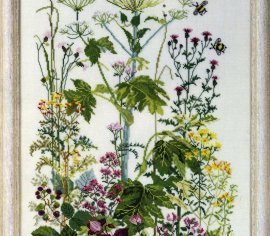 Цветы на обочине Flowers by wayside 70-4153 Permin