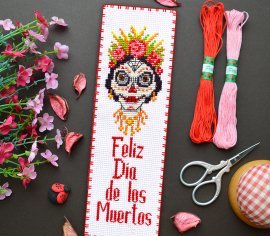 Feliz Dia de los Muertos KSK2-224  ПОВІТРУЛЯ - Салон рукоділля